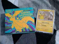 POKEMON TCG ASCENDED HEROES ETB & PIKACHU HISTORY MUSEUM PROMO - Image 1