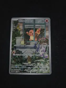 Pokemon SVP044 Charmander Illustration ETB Promo Card Obsidian Flames - Image 1