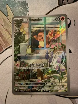 Pokemon Charmander 044 SV Obsidian Flames ETB Promo Illustration English - Image 1