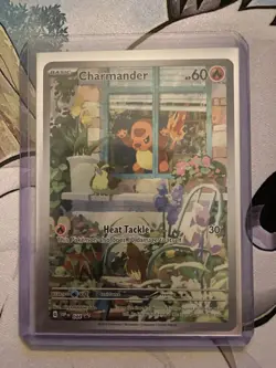 Pokemon Charmander 044 SV Obsidian Flames ETB Promo Illustration English - Image 3