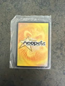 Yellow Shoyru Promo 5/15 - Unopened / NIP - Neopets Trading Card - Image 2