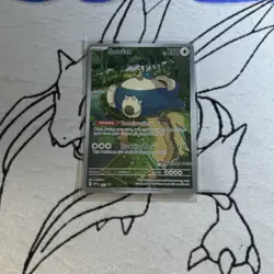 Pokemon TCG Snorlax 051 Scarlet & Violet 151 ETB Promo Card POKEMON CENTER - Image 1