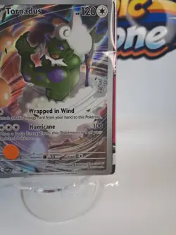2025 Pokemon TCG Tornadus 210 S&V White Flare ETB Black Star Promo Card NM+ - Image 4