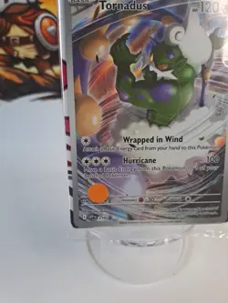 2025 Pokemon TCG Tornadus 210 S&V White Flare ETB Black Star Promo Card NM+ - Image 5
