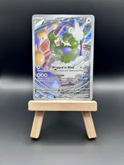 Pokemon TCG Tornadus SVP 210 Black Star Promo White Flare ETB - Image 1