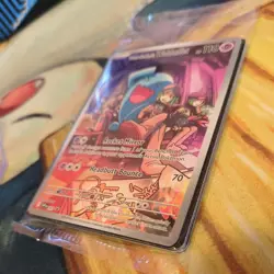 Team Rocket's Wobuffet SVP 203 Destined Rivals ETB Sealed Promo Pokemon Card - Image 3
