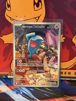 Pokemon TCG Destined Rivals ETB Team Rocket's Wobbuffet Promo - Image 1