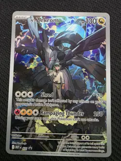 Pokemon TCG N's Zekrom #31 Black Star ETB Promo (3) - Image 1