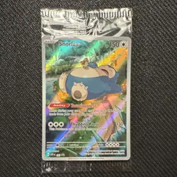 Pokemon TCG Snorlax SVP051 Holo 151 ETB Promo Card Sealed 5 - Image 1