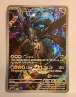 N’s Zekrom 031 Ascended Heroes Pokemon Center ETB Stamped Promo - Image 1