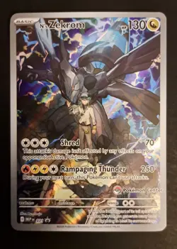 N’s Zekrom 031 Ascended Heroes Pokemon Center ETB Stamped Promo - Image 2