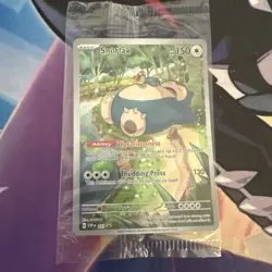 Pokemon TCG Snorlax SVP051 Holo 151 ETB Promo Card NM SEALED - Image 1