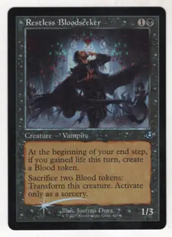 MTG Innistrad Remastered Foil Retro Frame Card Restless Bloodseeker - Image 1