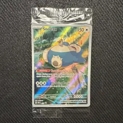 Pokemon TCG Snorlax SVP051 Holo 151 ETB Promo Card Sealed 2 - Image 1
