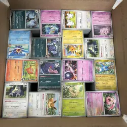 4600 Pokemon Bulk Commons & Uncommons No Basic Energy Cards Years 2023 & Up - Image 1