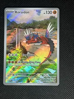 Pokemon Koraidon Promo Holo 014 SVP: Scarlet & Violet 2023 130 HP Card - Image 1