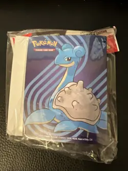 Sealed Pokemon Mini Portfolio Binder Greninja/Lapras Holds 60 Card 2024 Nintendo - Image 2