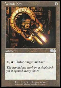 Voltaic Key - Heavy Play MTG Urza's Saga - Image 1