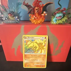 Pokemon TCG Ninetales Unleashed 20/95 Rare Stage 1 90 HP Card English - Image 1