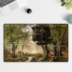 Playmat Abandoned AT-ST TCG Starwars : Unlimited Trading Card Game Mat Free Bag - Image 1