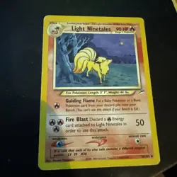 Light Ninetales Neo Destiny Regular Card 50/105 - Image 2