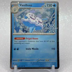 Vanilluxe Snowflake Stamp Promo PAR 045/182, NM Pokemon Card - Image 1
