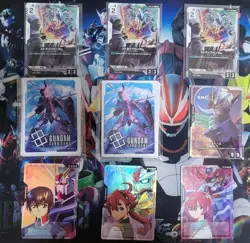 Gundam Card Game Promo Sleeve Set - Image 1