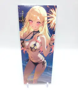 Genki Parade 3 - Anime Waifu Bookmark Trading Card - Kitagawa Marin - Image 1