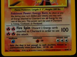 Charizard #4/102 Base Set NM Pokemon Card - Image 5