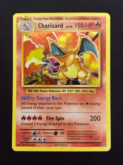 Charizard 11/108 Holo - Evolutions - Lightly Played LP Pokemon Card - Image 1