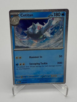 Pokemon Trading Card Game TCG McDonalds Match Battle 2023 Cetitan Holo 005015 - Image 1