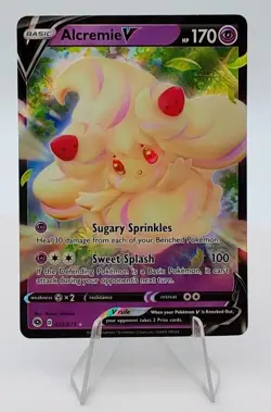 Alcremie V 022/073 Champion's Path 2020 Pokemon Card - Image 1