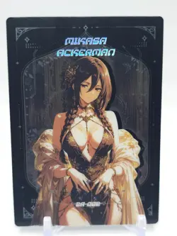Genki Parade 3 - Anime Waifu ZR Trading Card - Mikasa - Image 1