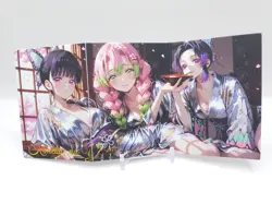 Genki Parade 3 - Anime Waifu Trifold Trading Card - Demon Slayer - Image 1