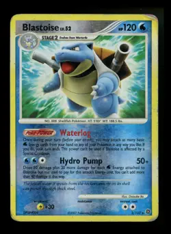Blastoise 2/132 Secret Wonders 2007 Reverse Holo Rare Pokemon Card TCG - Image 1