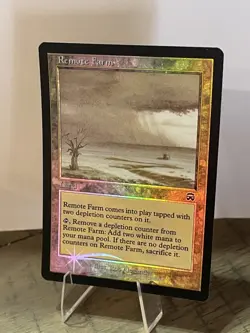 Remote Farm ✨ MTG Mercadian Masques 323 - Holo Foil * NEVER PLAYED - Image 1