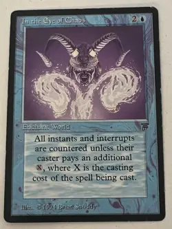 Magic the Gathering MTG Legends In the Eye of Chaos LP (Beta Bob) - Image 1