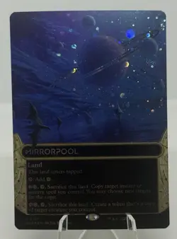 Mirrorpool (0117) (Borderless) (Galaxy Foil) #117 NM Edge of Eternities - Image 1