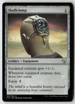 Skullclamp Commander 2015 (267) Normal - MTG - LP - Image 1