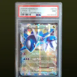 2015 POKEMON XY BLACK STAR PROMOS #XY72 LATIOS EX PSA 9 - Image 1