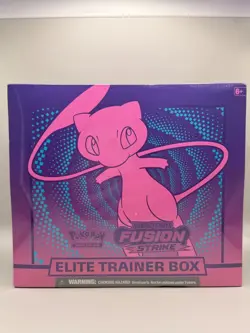 Pokemon Sword & Shield Fusion Strike Elite Trainer Box (Mew) - Image 1