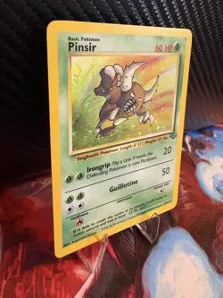 Pokemon Pinsir 9/64 Holo Rare Jungle Set WOTC 1999 Vintage MP - Image 4