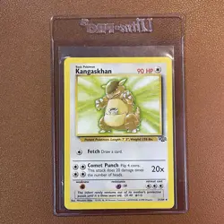 Pokemon TCG Pokemon Jungle Kangaskhan Rare Non-Holo 21/64 NM/LP - Image 4