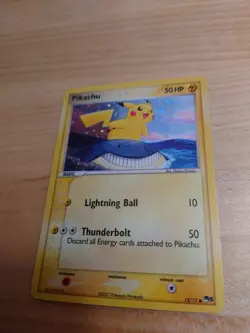 Pokemon Pikachu 012/017 POP Series 5 Promo Holo Bleed - Corrected Back LP - Image 2