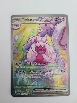 Pokemon 2023 Paldea Evolved Tinkaton ex 262/193 SIR NM - Image 1