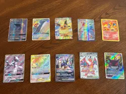 Lot Of 10 Pokemon TCG Trading Cards Actual Cards Pictured Read Description - Image 1