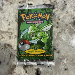 Wizards of the Coast WotC 1999 Pokemon Jungle Booster Pack Sealed - Image 1