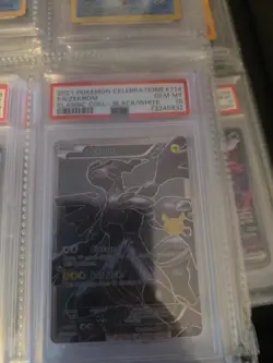 Zekrom 114/114 - PSA 10 - 2021 Celebrations Pokemon - Image 1