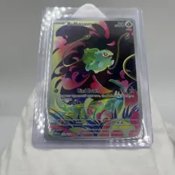 Bulbsaur 133/132 Full Art Holo Pokemon Mega Evolutions English - Image 1