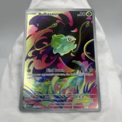 Bulbsaur 133/132 Full Art Holo Pokemon Mega Evolutions English - Image 2